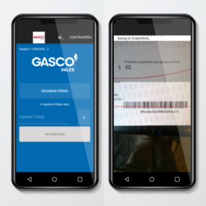 Gasco: App Vales