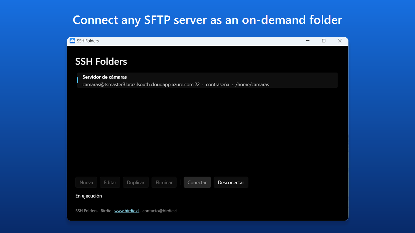 SSH Folders — administrador de conexiones
