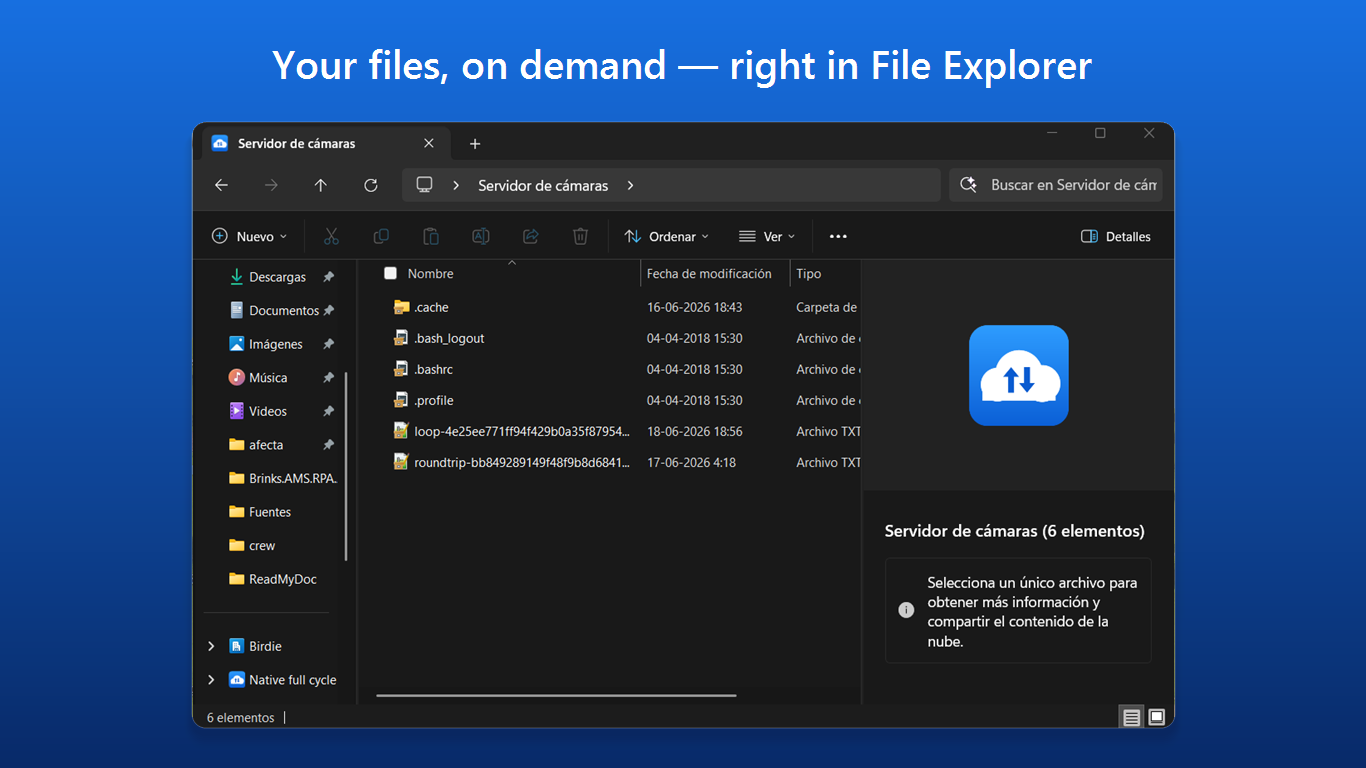 SSH Folders en el Explorador de archivos de Windows